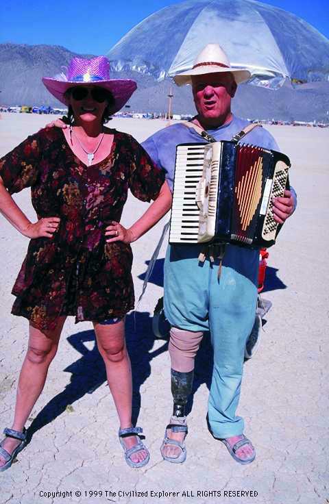 The Accordian Couple