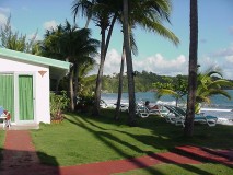 Bungalows on the lawn at Diamant Les Bains