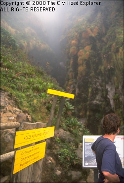 Access to the peak is prohibited.