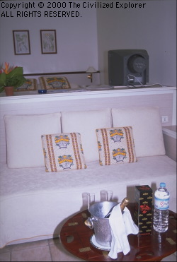 Our suite at Auberge de la Vieille Tour.
